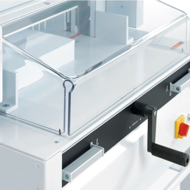 Elektrischer Stapelschneider IDEAL 4850 Sicherheitsvorrichtung